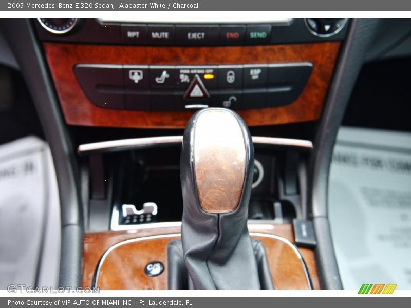 Alabaster White / Charcoal 2005 Mercedes-Benz E 320 Sedan