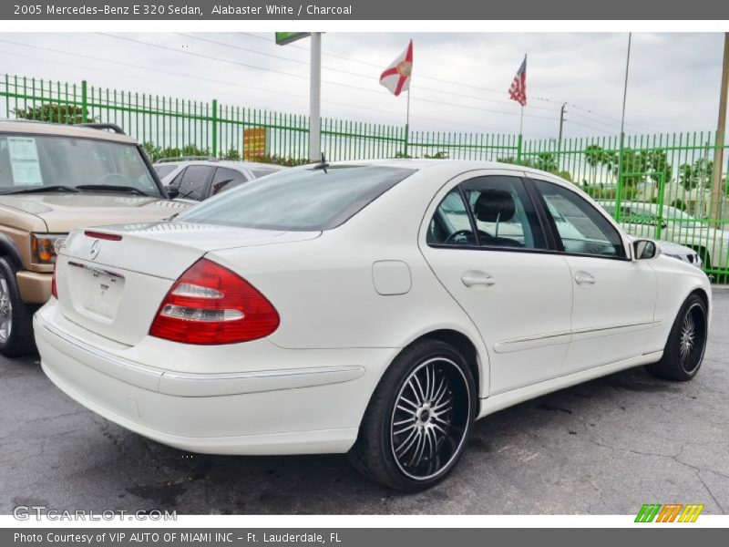Alabaster White / Charcoal 2005 Mercedes-Benz E 320 Sedan