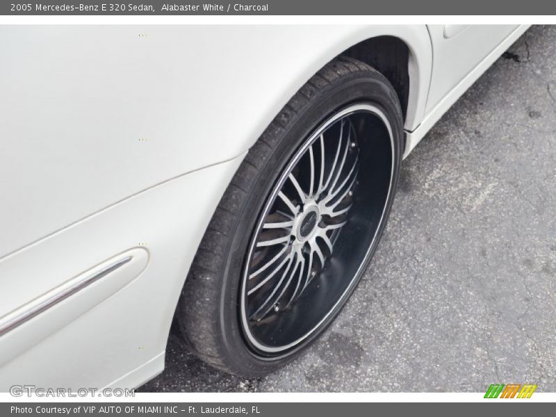 Alabaster White / Charcoal 2005 Mercedes-Benz E 320 Sedan