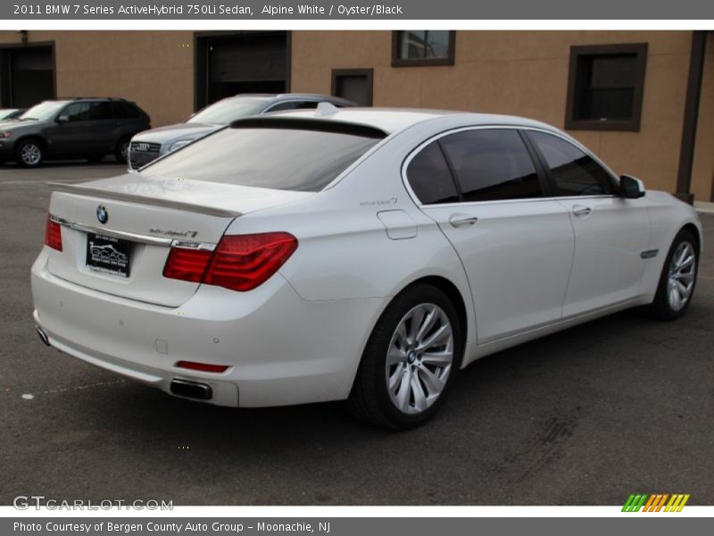 Alpine White / Oyster/Black 2011 BMW 7 Series ActiveHybrid 750Li Sedan