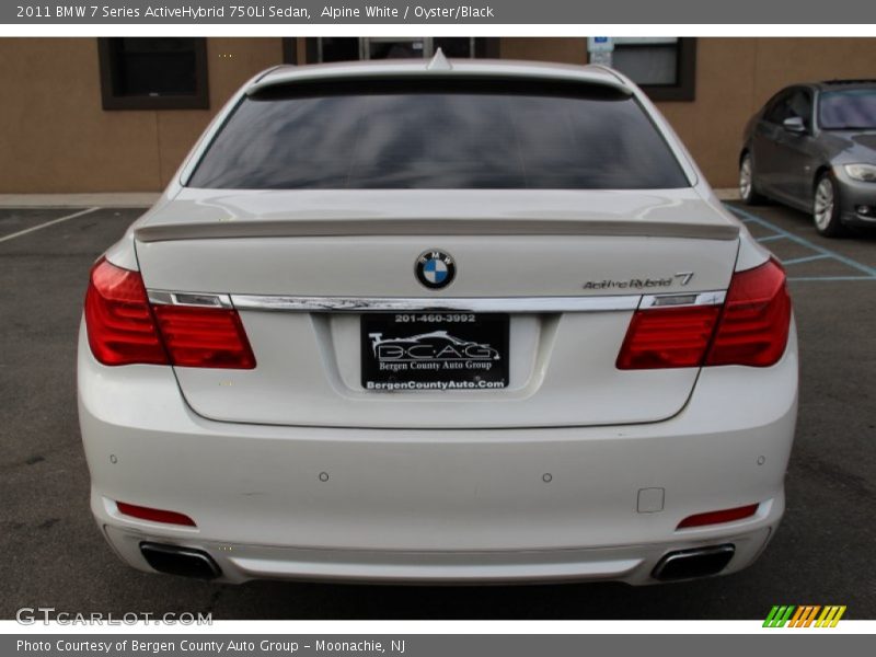 Alpine White / Oyster/Black 2011 BMW 7 Series ActiveHybrid 750Li Sedan