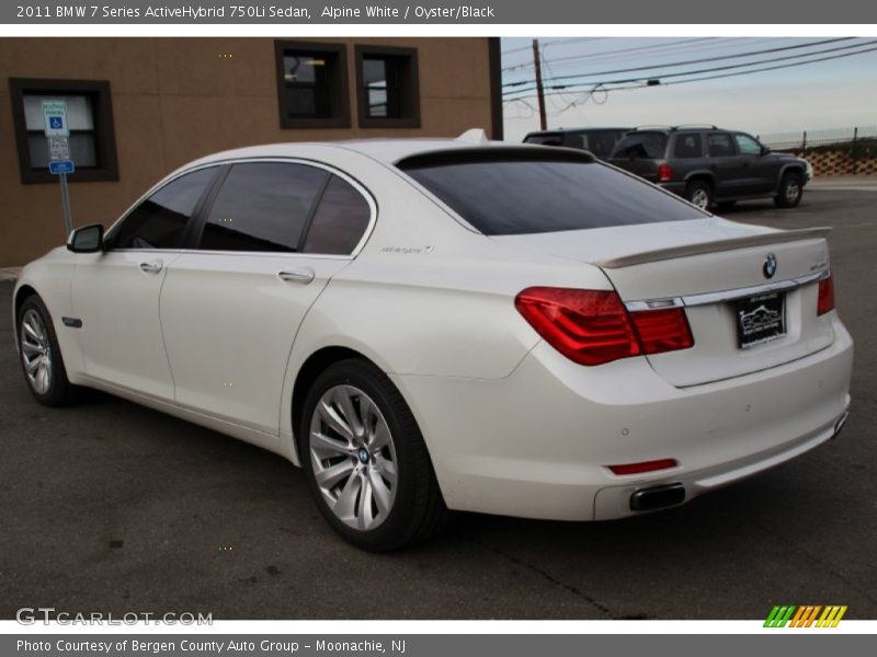 Alpine White / Oyster/Black 2011 BMW 7 Series ActiveHybrid 750Li Sedan