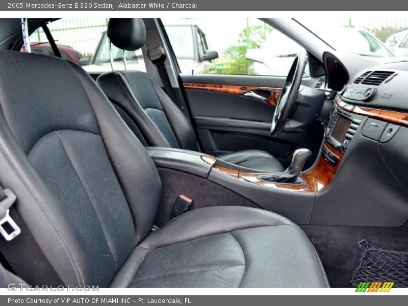 Alabaster White / Charcoal 2005 Mercedes-Benz E 320 Sedan