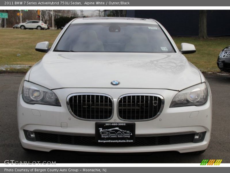 Alpine White / Oyster/Black 2011 BMW 7 Series ActiveHybrid 750Li Sedan