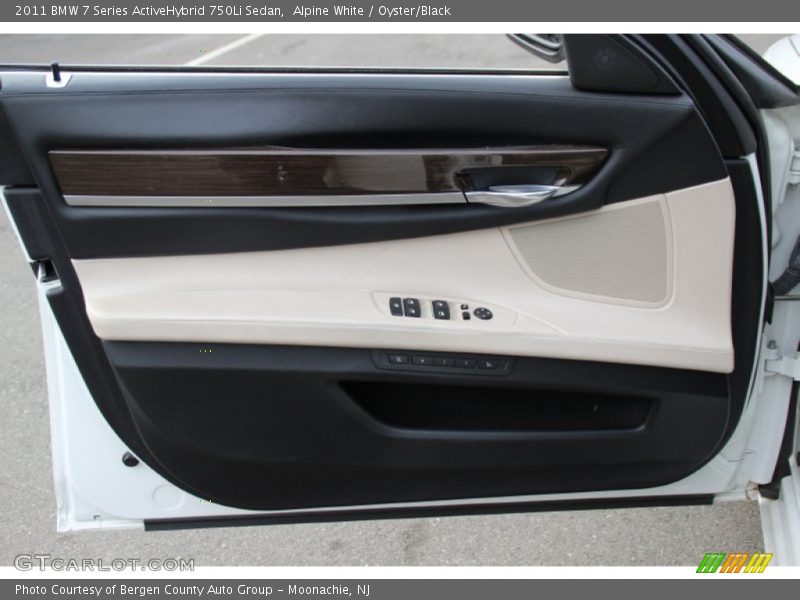 Alpine White / Oyster/Black 2011 BMW 7 Series ActiveHybrid 750Li Sedan