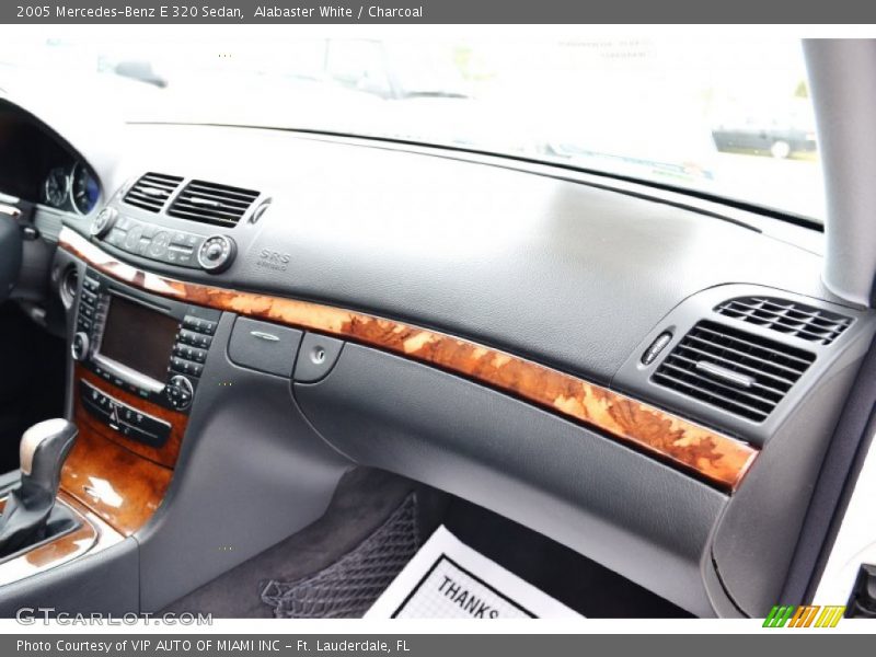 Alabaster White / Charcoal 2005 Mercedes-Benz E 320 Sedan