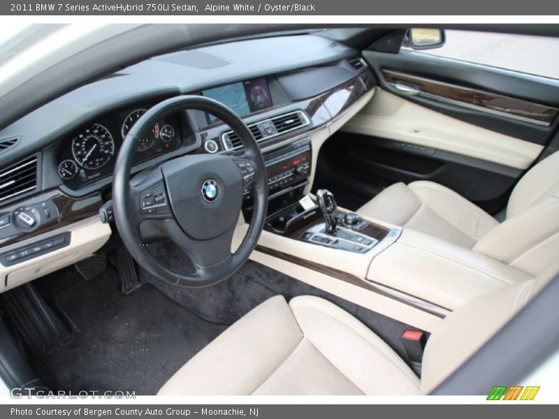 Alpine White / Oyster/Black 2011 BMW 7 Series ActiveHybrid 750Li Sedan