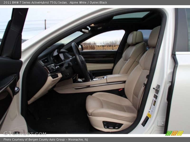 Alpine White / Oyster/Black 2011 BMW 7 Series ActiveHybrid 750Li Sedan