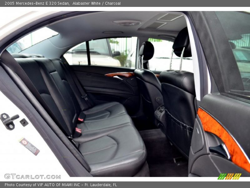 Alabaster White / Charcoal 2005 Mercedes-Benz E 320 Sedan
