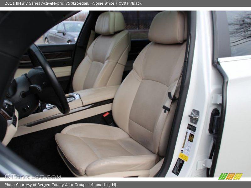 Alpine White / Oyster/Black 2011 BMW 7 Series ActiveHybrid 750Li Sedan