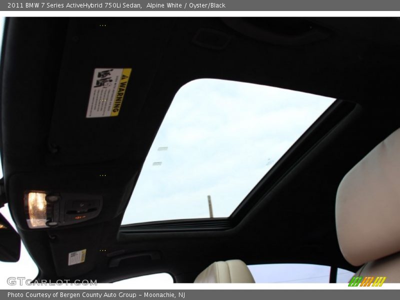 Alpine White / Oyster/Black 2011 BMW 7 Series ActiveHybrid 750Li Sedan