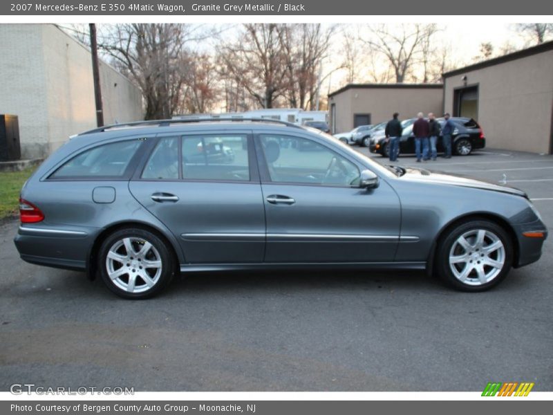 Granite Grey Metallic / Black 2007 Mercedes-Benz E 350 4Matic Wagon