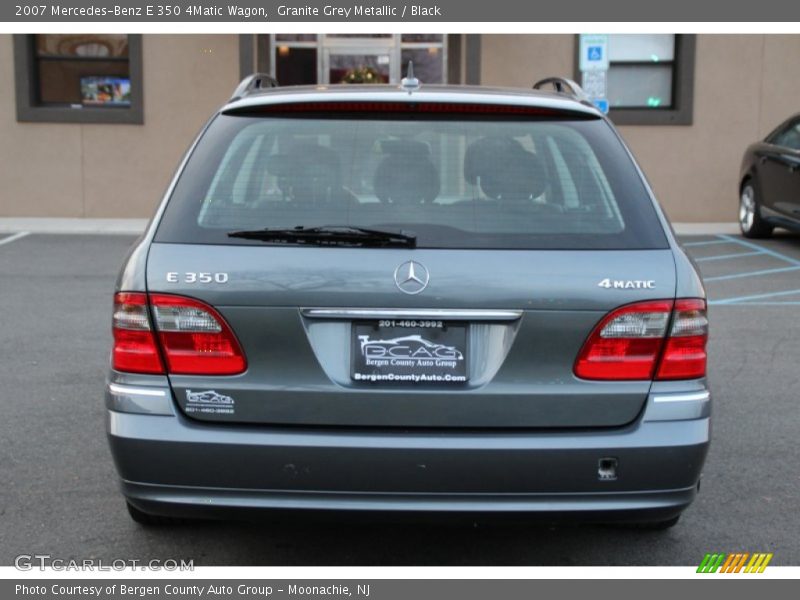 Granite Grey Metallic / Black 2007 Mercedes-Benz E 350 4Matic Wagon