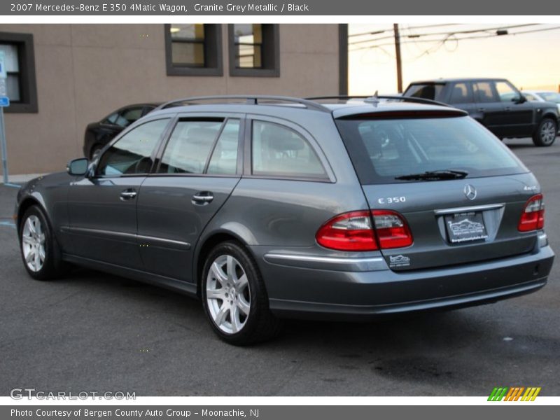 Granite Grey Metallic / Black 2007 Mercedes-Benz E 350 4Matic Wagon