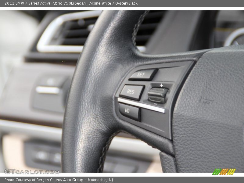 Alpine White / Oyster/Black 2011 BMW 7 Series ActiveHybrid 750Li Sedan