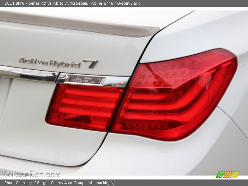 Alpine White / Oyster/Black 2011 BMW 7 Series ActiveHybrid 750Li Sedan
