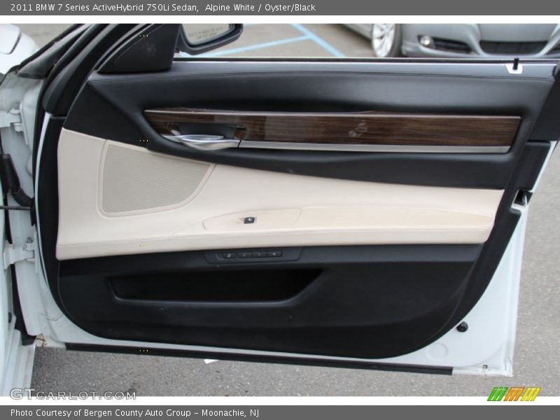 Alpine White / Oyster/Black 2011 BMW 7 Series ActiveHybrid 750Li Sedan