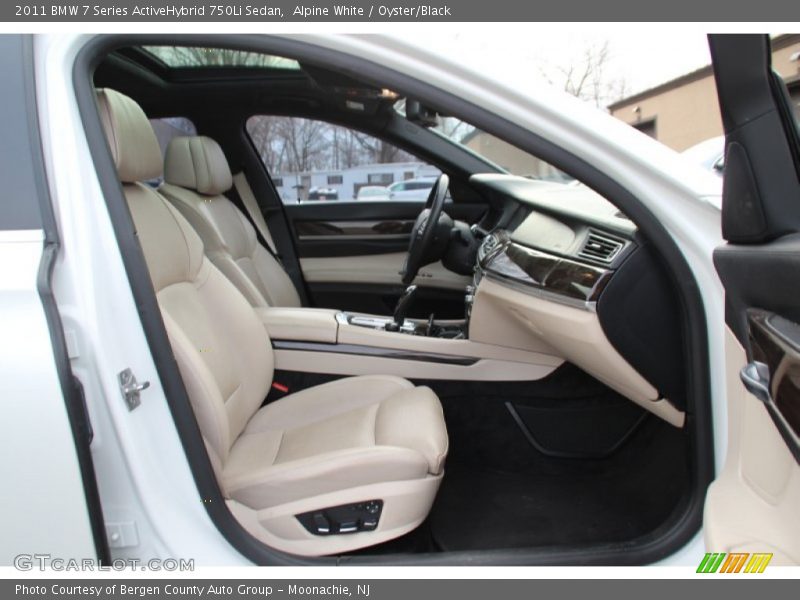 Alpine White / Oyster/Black 2011 BMW 7 Series ActiveHybrid 750Li Sedan