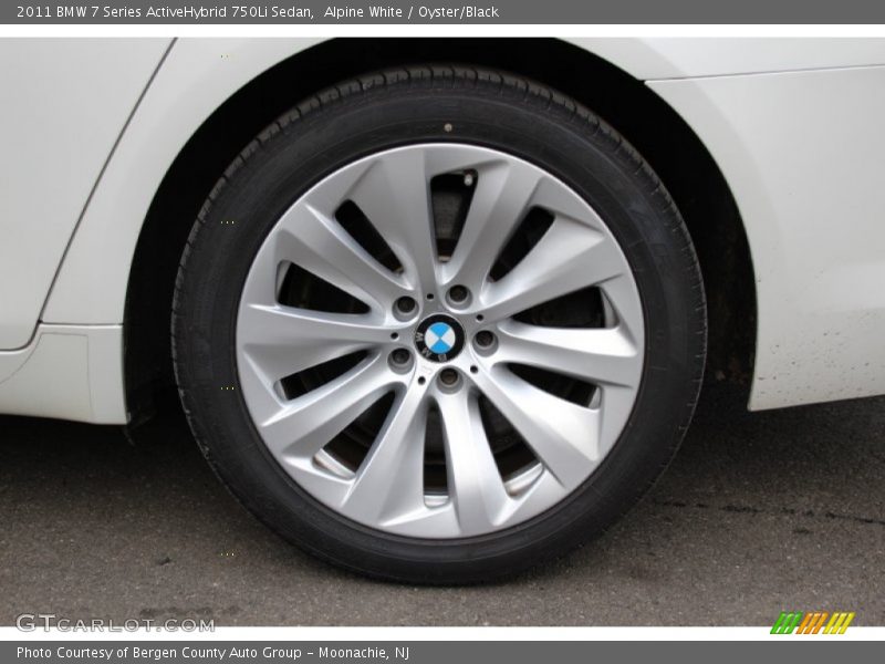 Alpine White / Oyster/Black 2011 BMW 7 Series ActiveHybrid 750Li Sedan