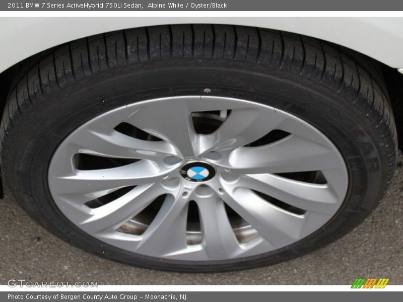 Alpine White / Oyster/Black 2011 BMW 7 Series ActiveHybrid 750Li Sedan