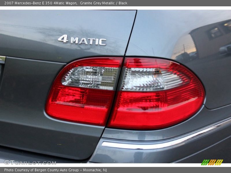 Granite Grey Metallic / Black 2007 Mercedes-Benz E 350 4Matic Wagon