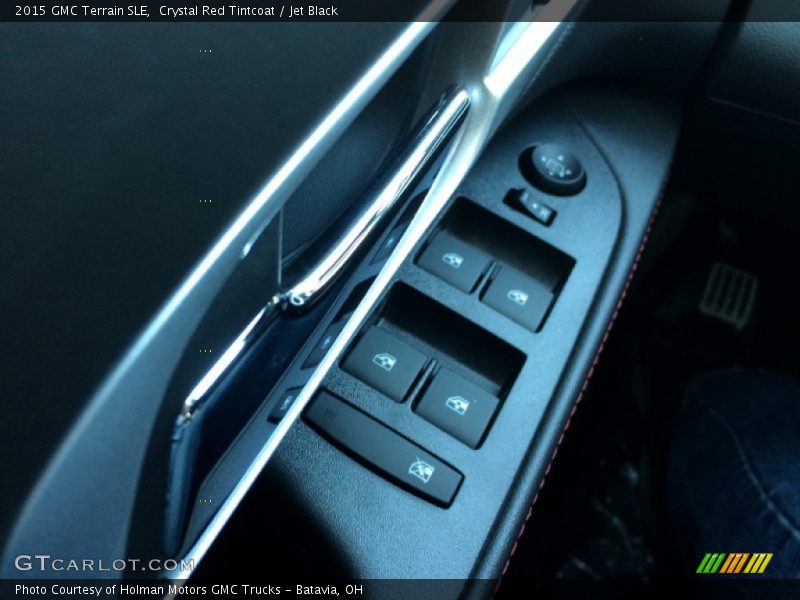 Crystal Red Tintcoat / Jet Black 2015 GMC Terrain SLE