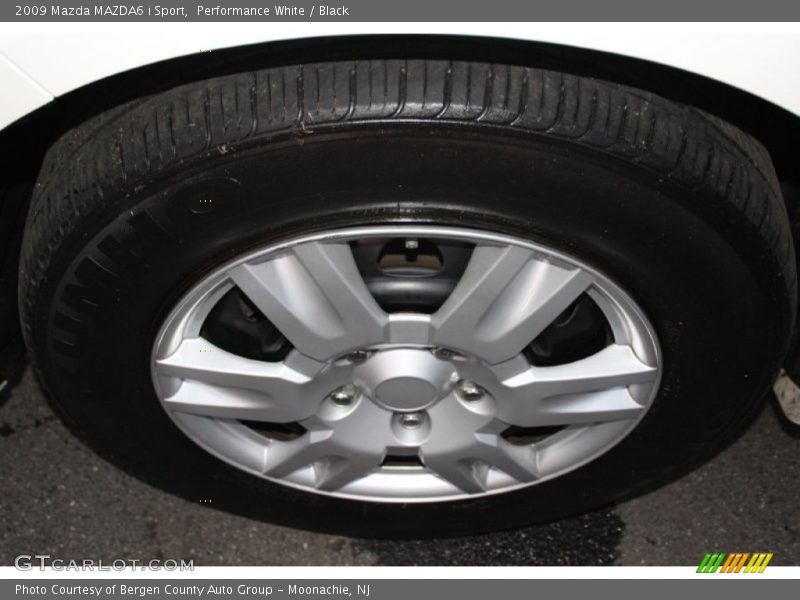 Performance White / Black 2009 Mazda MAZDA6 i Sport