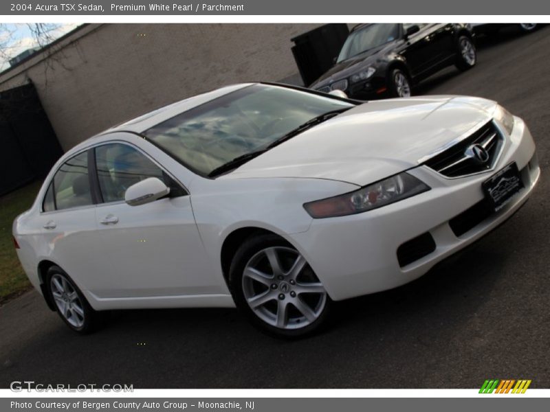 Premium White Pearl / Parchment 2004 Acura TSX Sedan