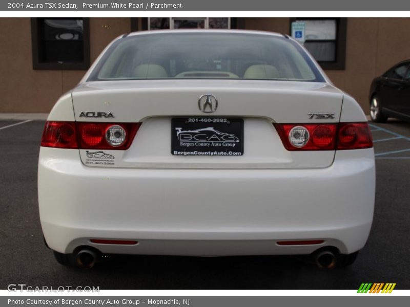 Premium White Pearl / Parchment 2004 Acura TSX Sedan