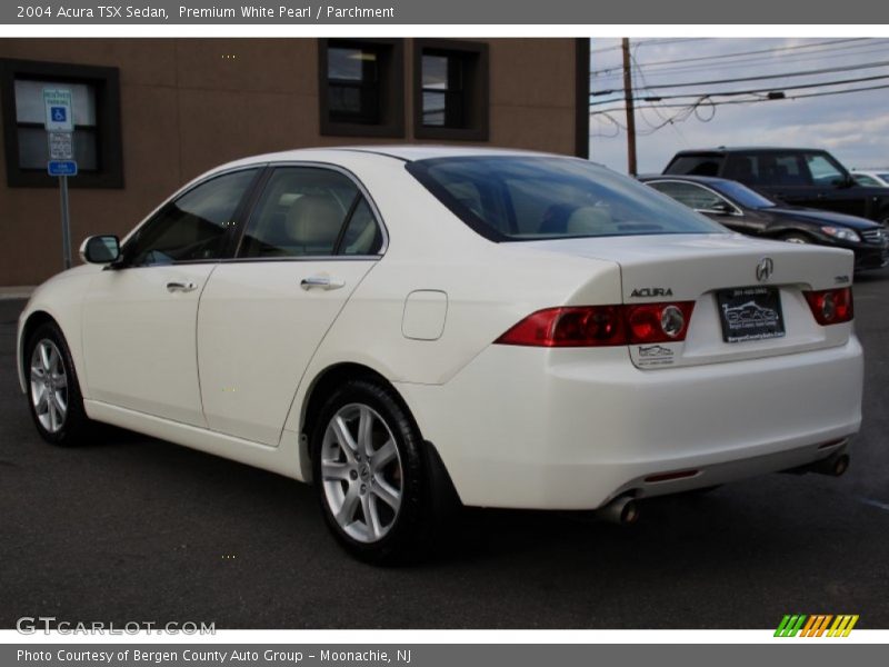 Premium White Pearl / Parchment 2004 Acura TSX Sedan