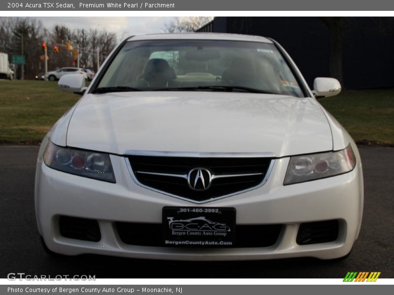Premium White Pearl / Parchment 2004 Acura TSX Sedan