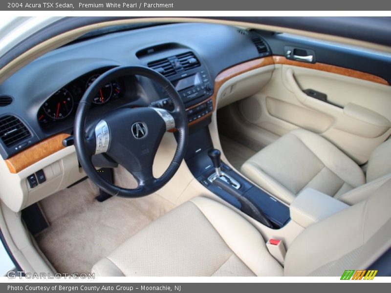  2004 TSX Sedan Parchment Interior