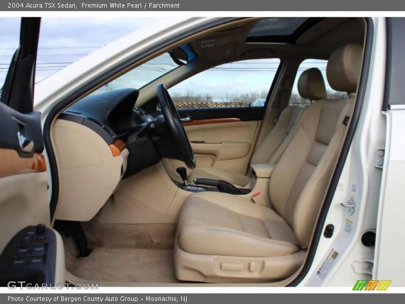 Front Seat of 2004 TSX Sedan