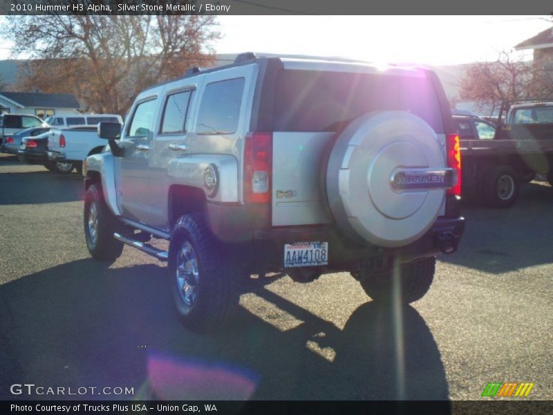 Silver Stone Metallic / Ebony 2010 Hummer H3 Alpha