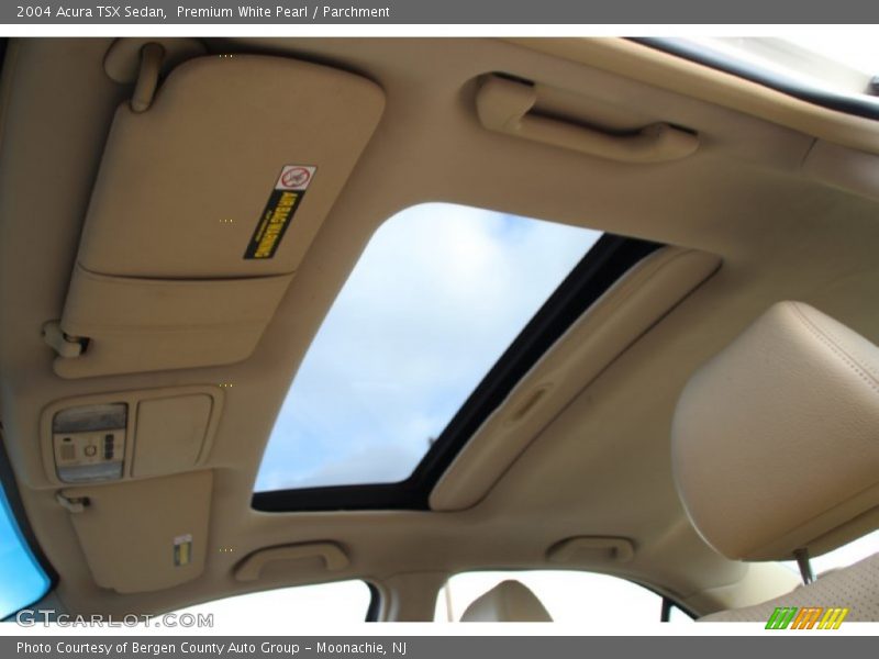 Premium White Pearl / Parchment 2004 Acura TSX Sedan