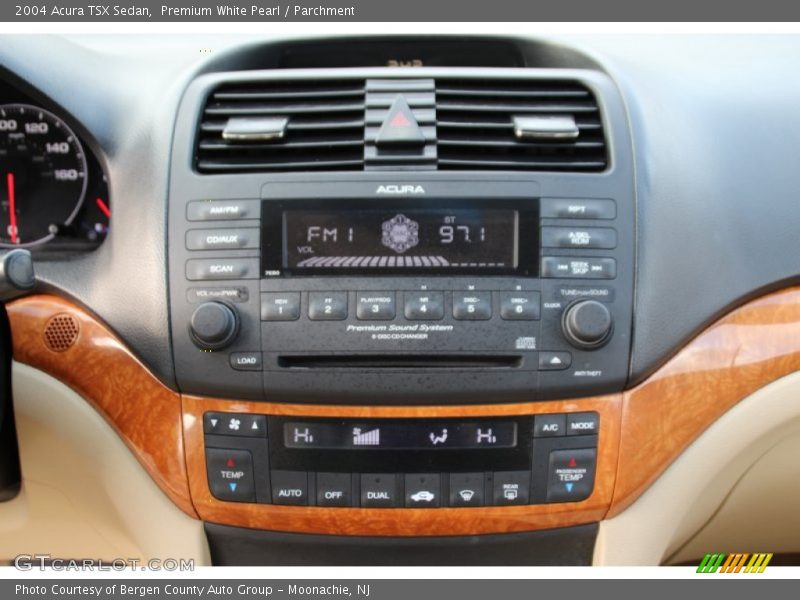 Controls of 2004 TSX Sedan