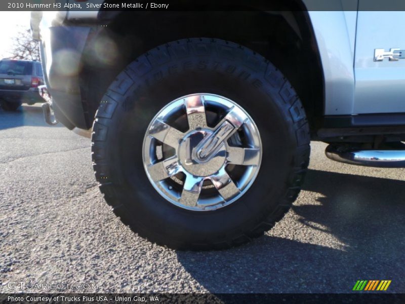 Silver Stone Metallic / Ebony 2010 Hummer H3 Alpha