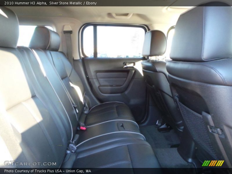 Silver Stone Metallic / Ebony 2010 Hummer H3 Alpha