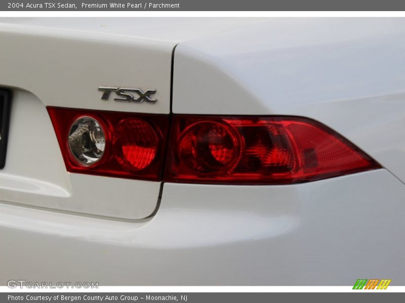 Premium White Pearl / Parchment 2004 Acura TSX Sedan