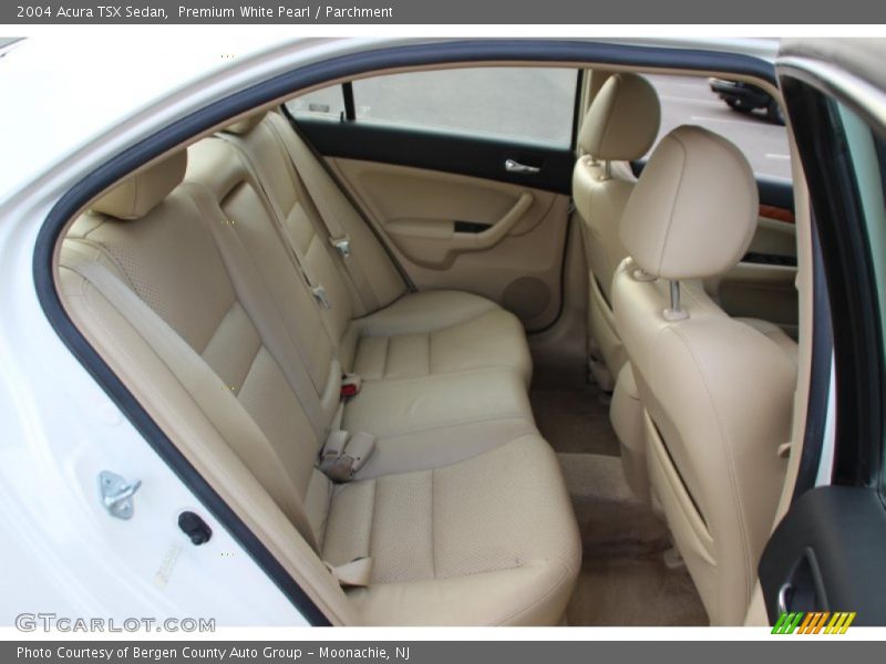 Rear Seat of 2004 TSX Sedan