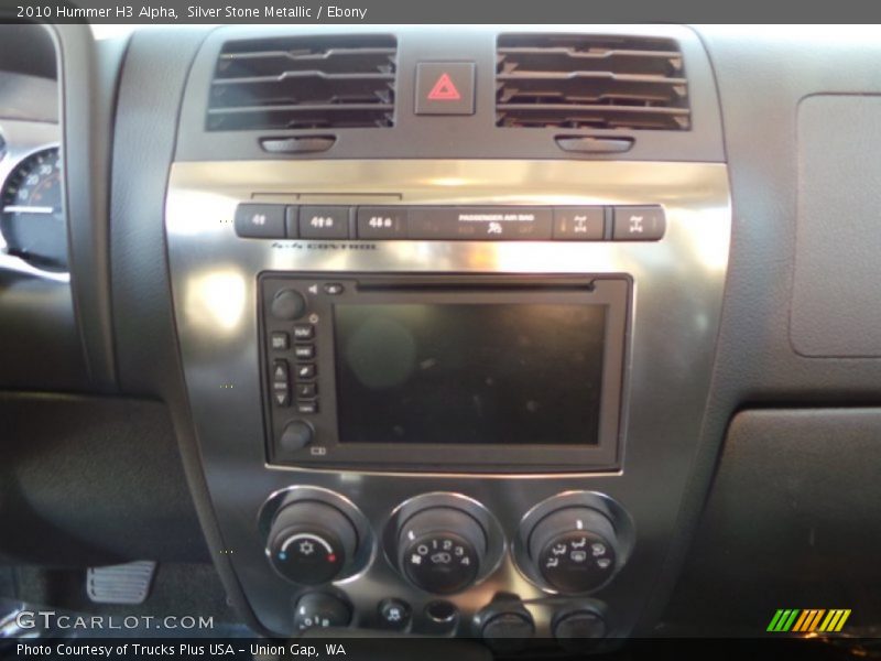 Silver Stone Metallic / Ebony 2010 Hummer H3 Alpha