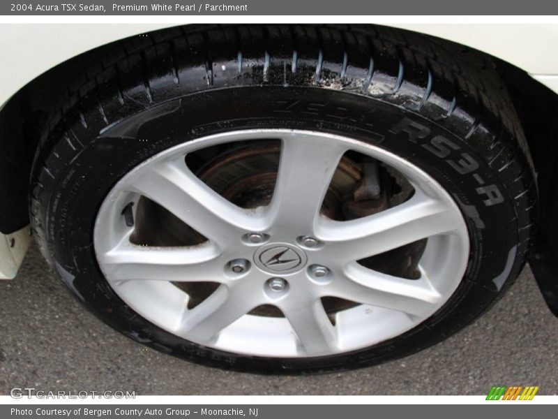 Premium White Pearl / Parchment 2004 Acura TSX Sedan