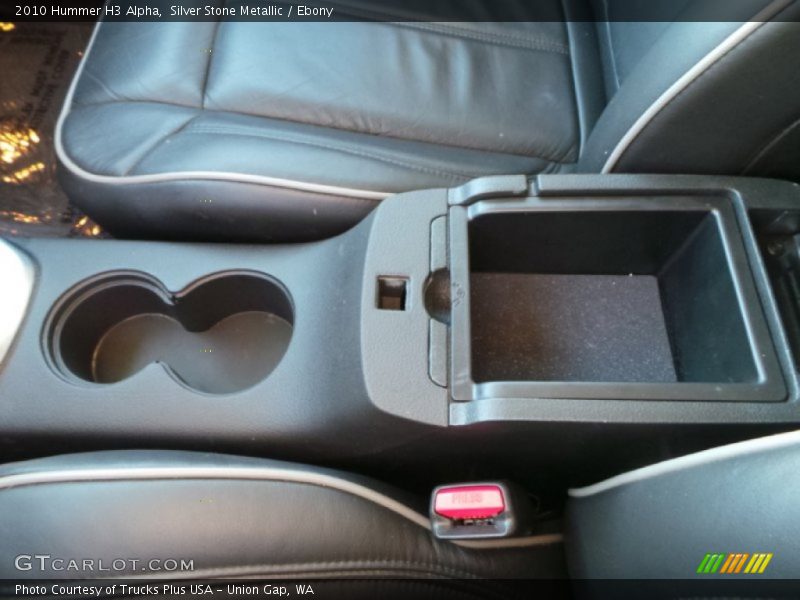 Silver Stone Metallic / Ebony 2010 Hummer H3 Alpha