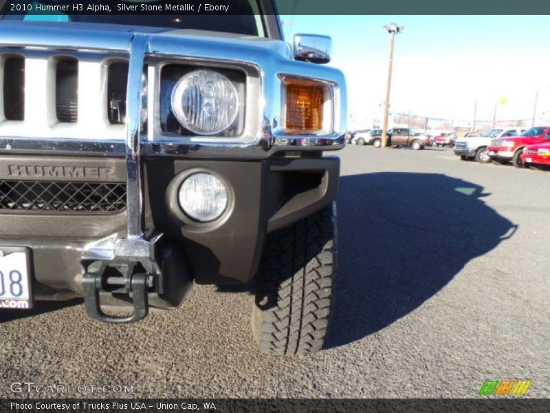 Silver Stone Metallic / Ebony 2010 Hummer H3 Alpha