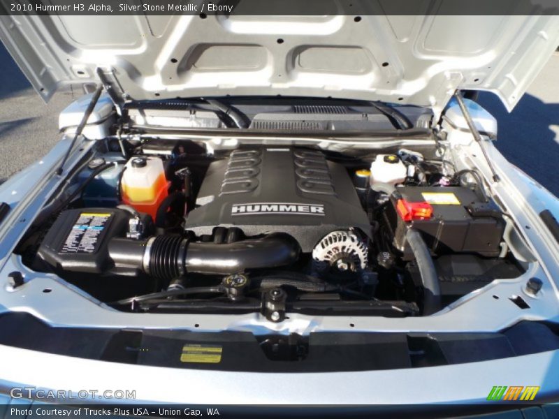 Silver Stone Metallic / Ebony 2010 Hummer H3 Alpha