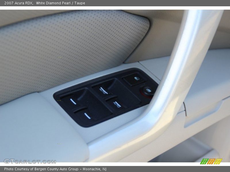 White Diamond Pearl / Taupe 2007 Acura RDX