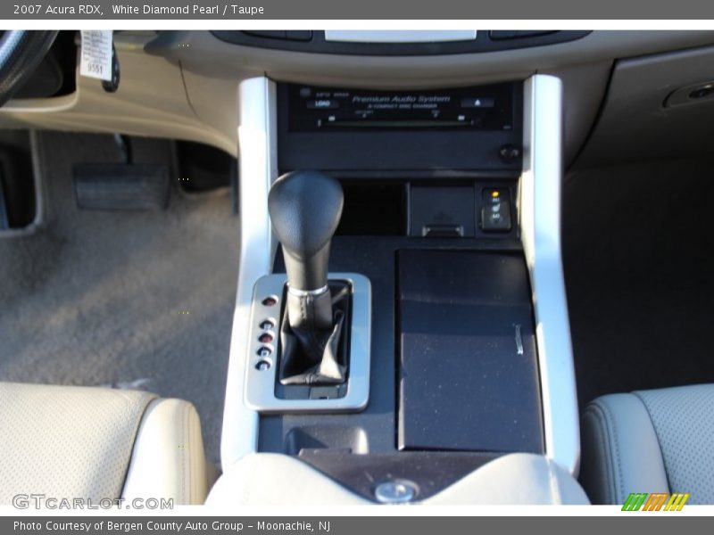 White Diamond Pearl / Taupe 2007 Acura RDX