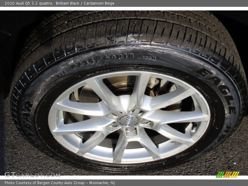 Brilliant Black / Cardamom Beige 2010 Audi Q5 3.2 quattro