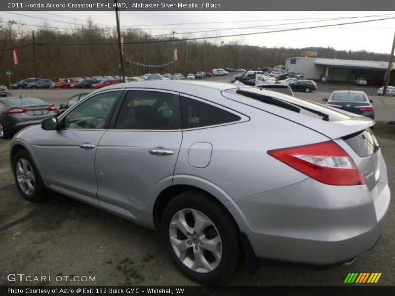 Alabaster Silver Metallic / Black 2011 Honda Accord Crosstour EX-L 4WD