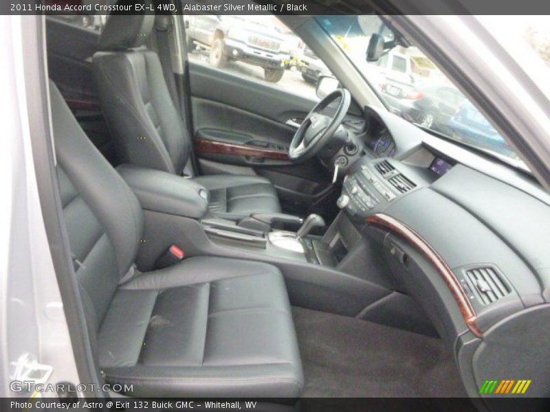 Alabaster Silver Metallic / Black 2011 Honda Accord Crosstour EX-L 4WD